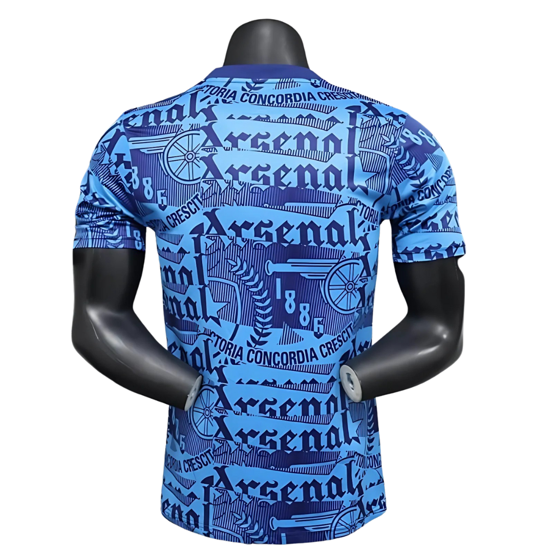 Camiseta de Entrenamiento Arsenal 2025/26 Azul