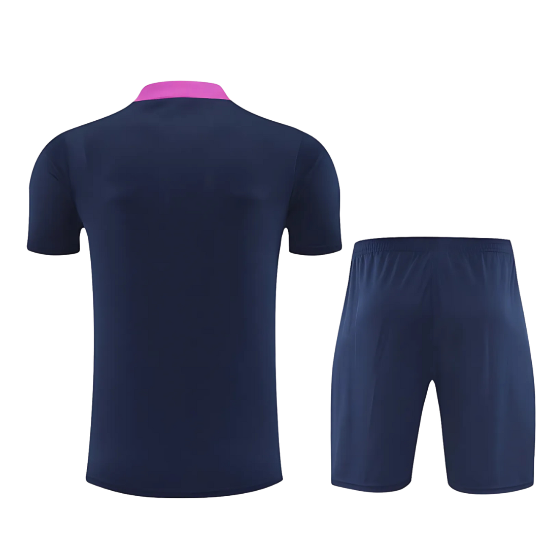 Kit Camiseta de Entrenamiento Azul Marino - FC Barcelona 25/26