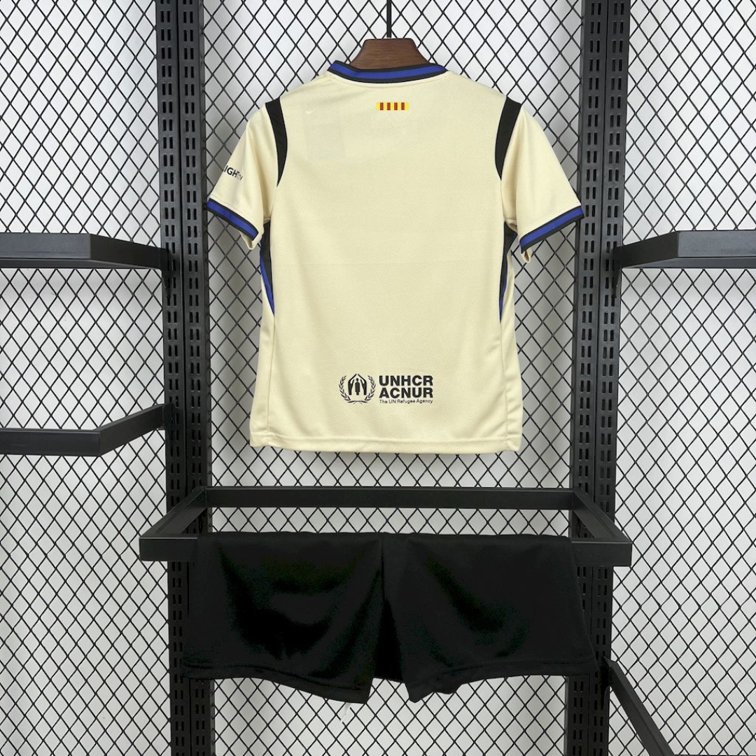 Kit Niños FC Barcelona 25/26 Visitante