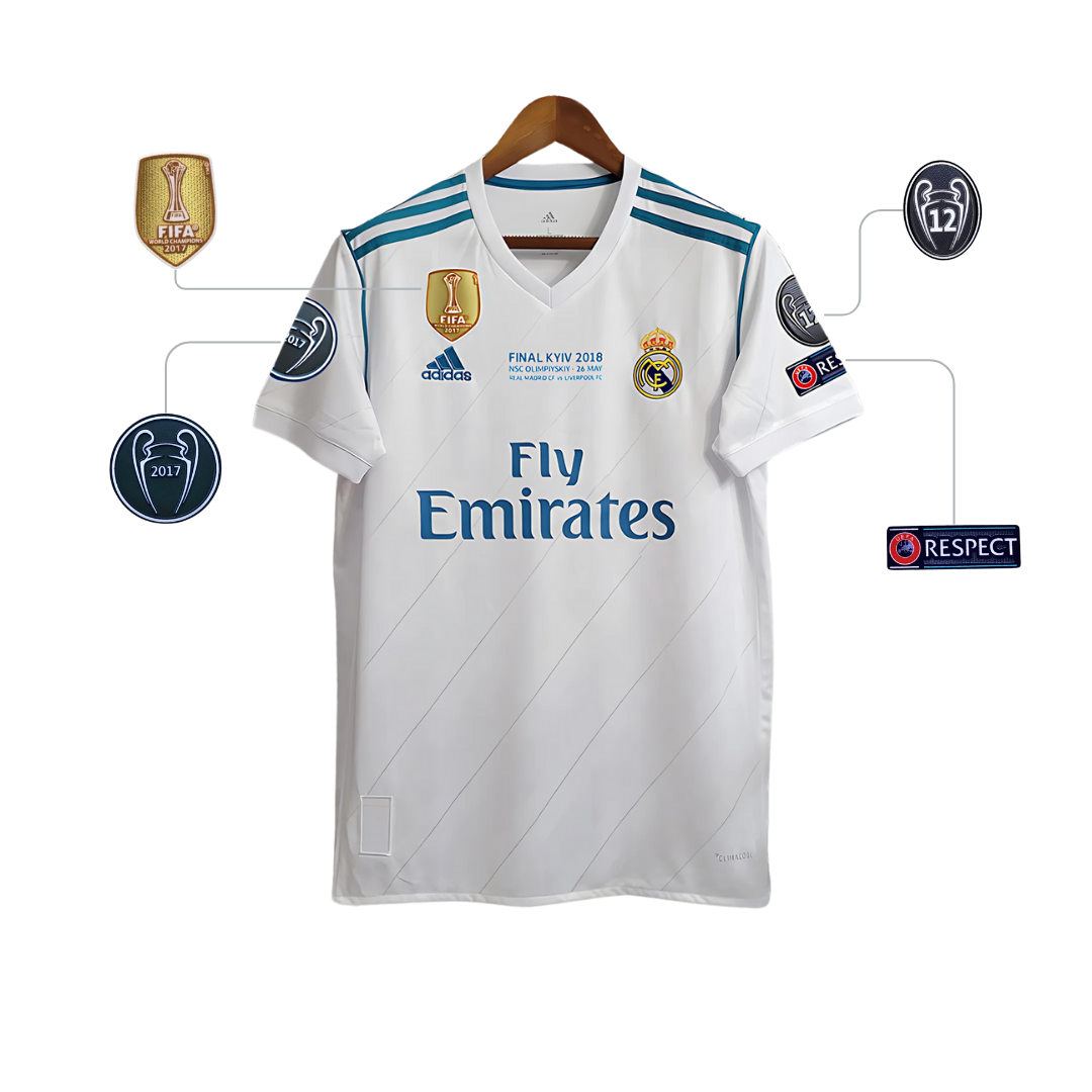 Camiseta Retro Real Madrid 17/18 Local