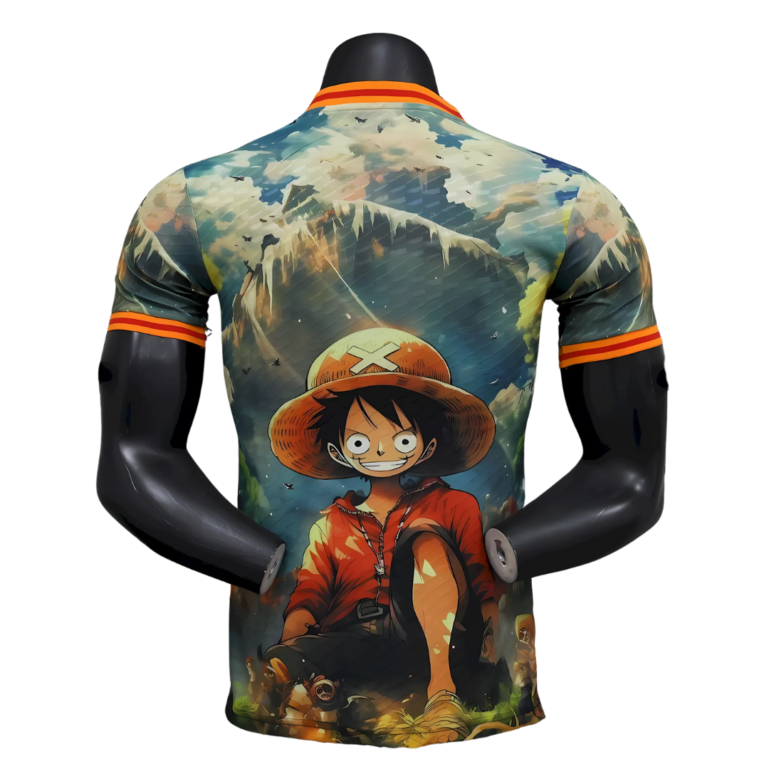 Camiseta Japón 2025 Monkey D. Luffy Sky Edition