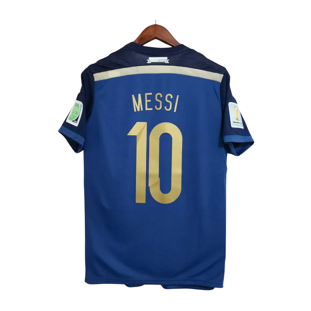 Camiseta Retro Argentina 2014 Visita