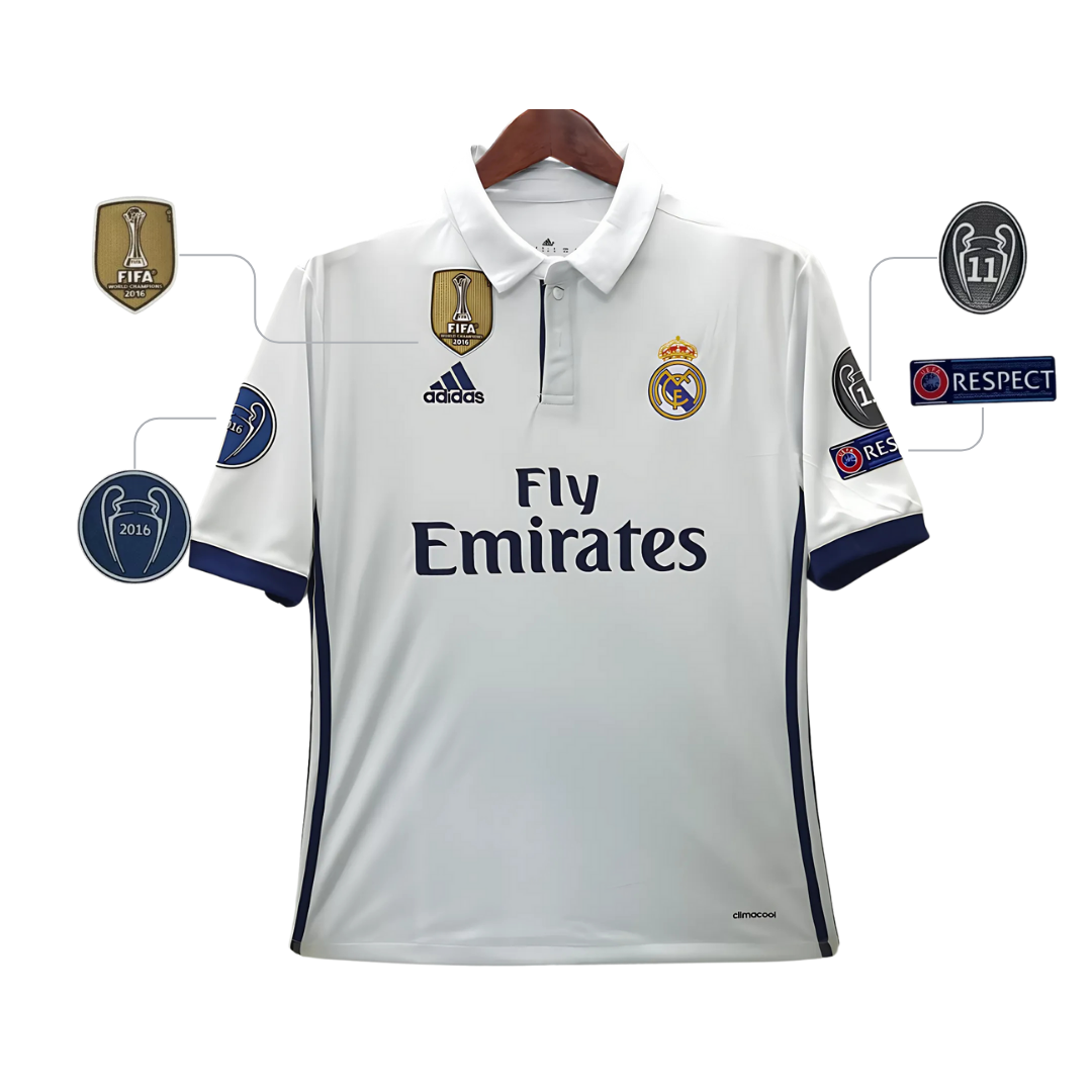 Camiseta Retro Real Madrid 16/17 Local