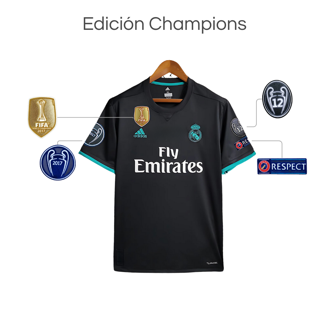 Camiseta Retro Real Madrid 17/18 Visitante