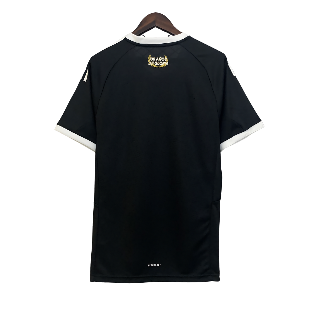 Camiseta Colo Colo 25/26 Edición Especial 100 Aniversario Negra