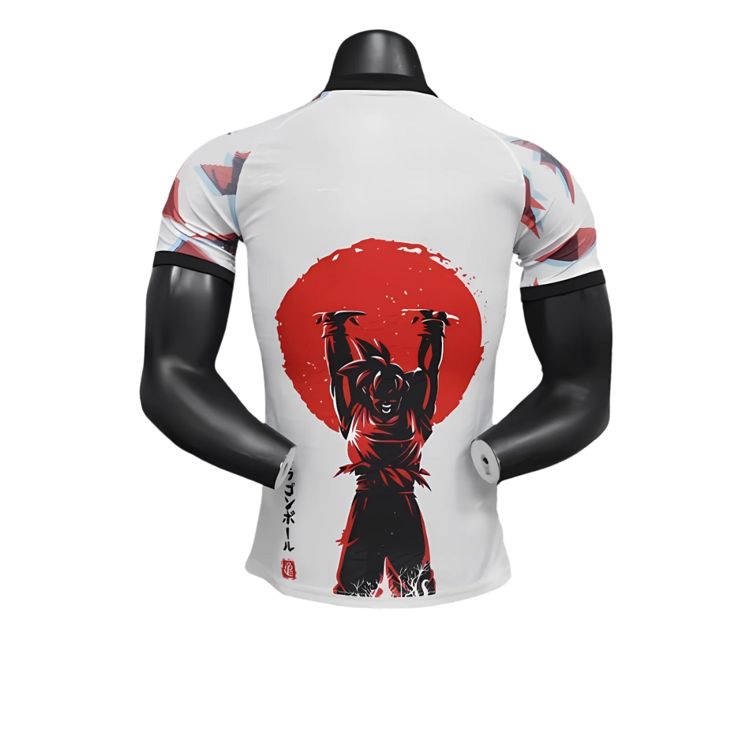 Camiseta Japón 2024 Goku White Version