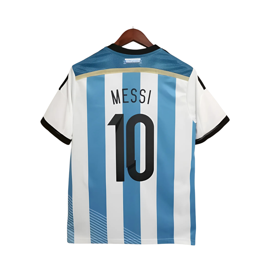 Camiseta Retro Argentina 2014 Local