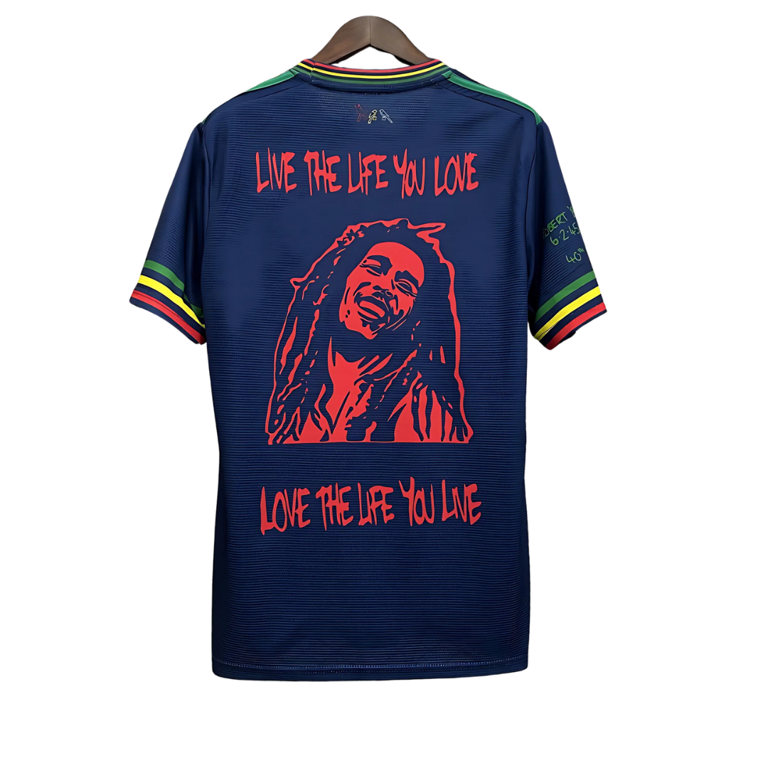 Camiseta Ajax 22/23 Edición Especial Bob Marley Azul