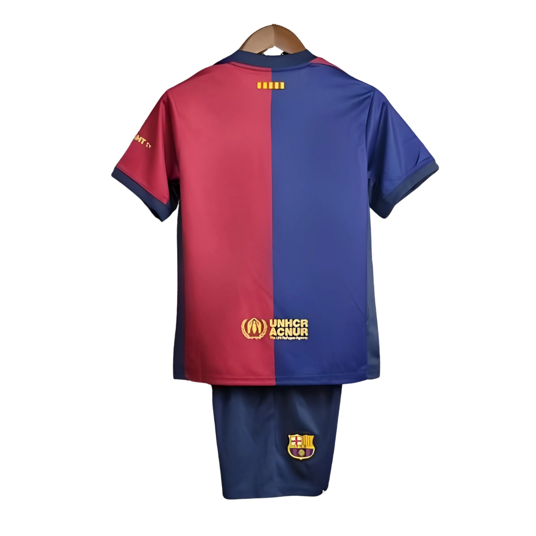 Kit Niños FC Barcelona 24/25 Local Travis Scott Edition