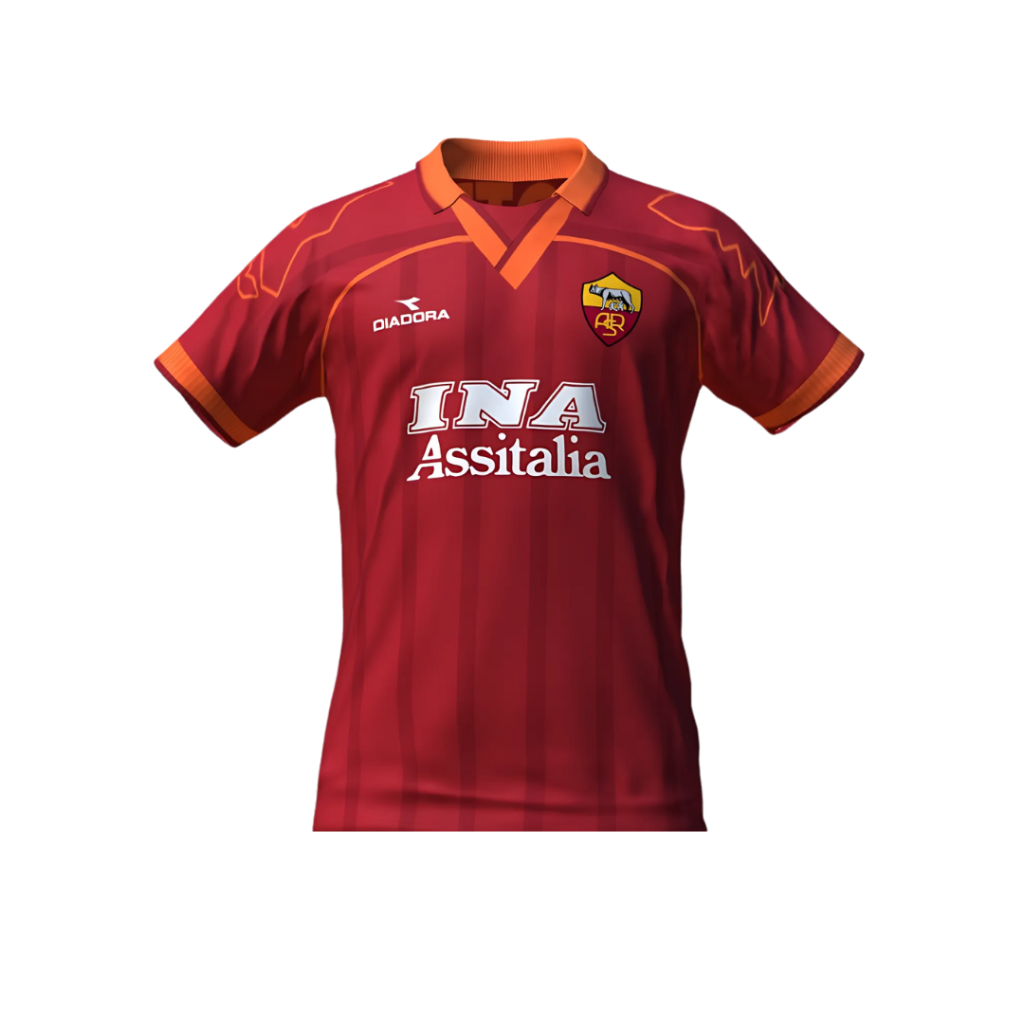 Camiseta Retro AS Roma 99/00 Local