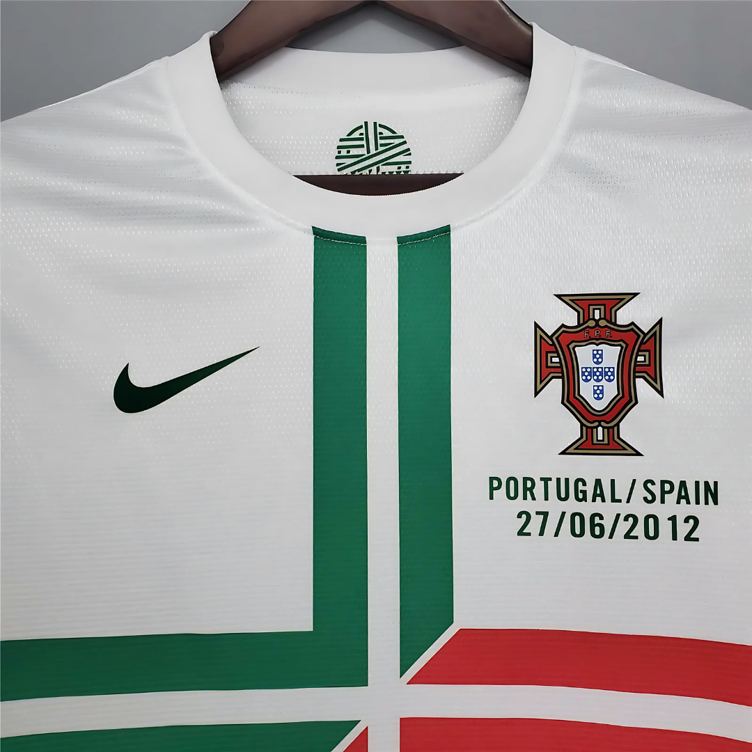 Camiseta Retro Portugal 2012 Visita
