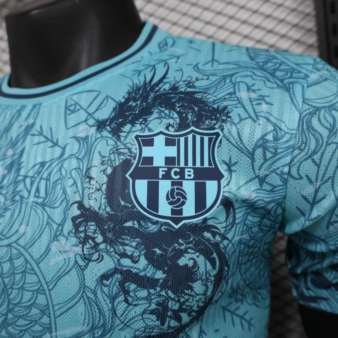 Camiseta FC Barcelona 25/26 Blue Dragon Edition