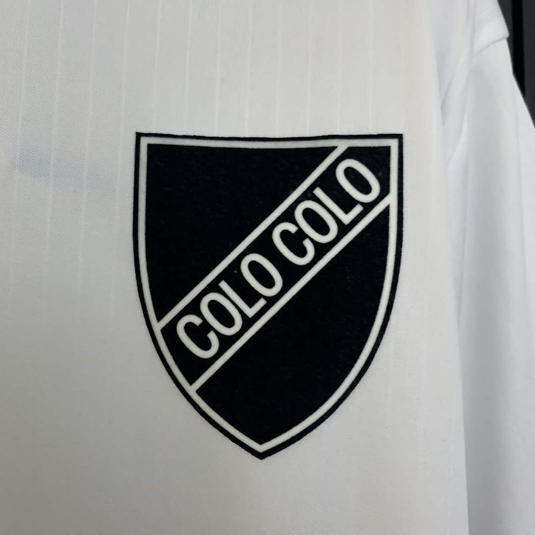 Camiseta Colo Colo 25/26 Edición Especial 100 Aniversario Blanca