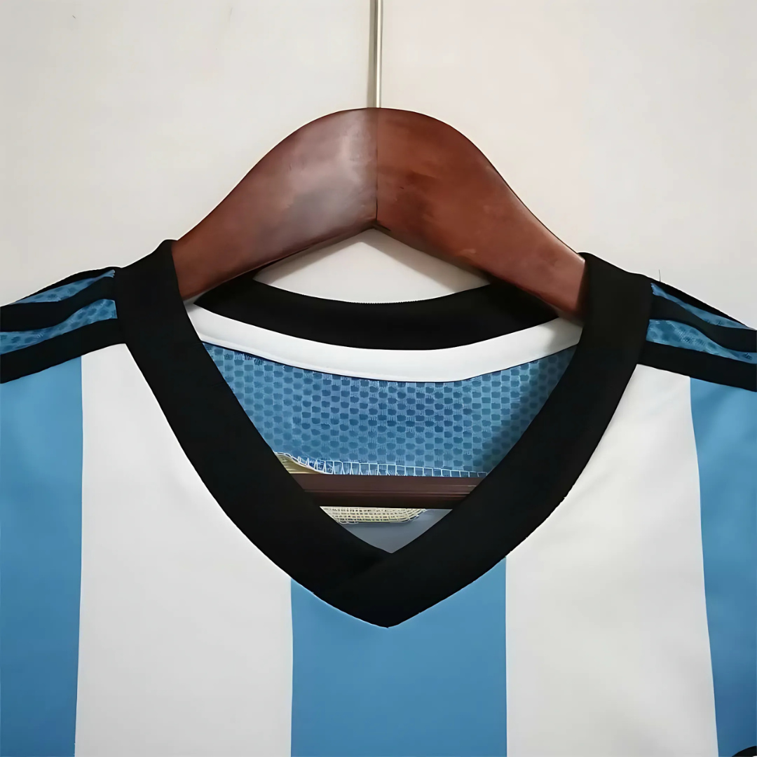 Camiseta Retro Argentina 2014 Local