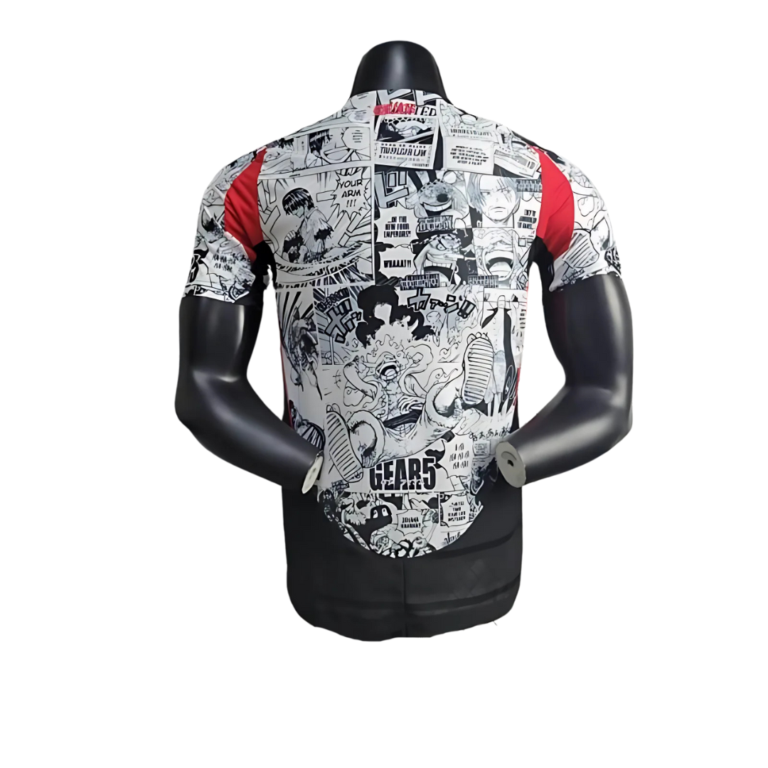 Camiseta Japón 2024 Y-3 & One Piece Comic Edition