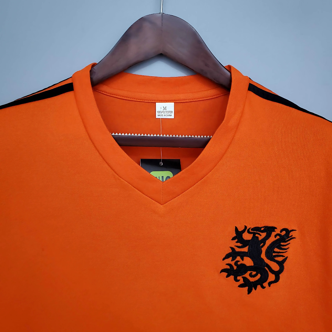 Camiseta Retro Holanda 1974 Local