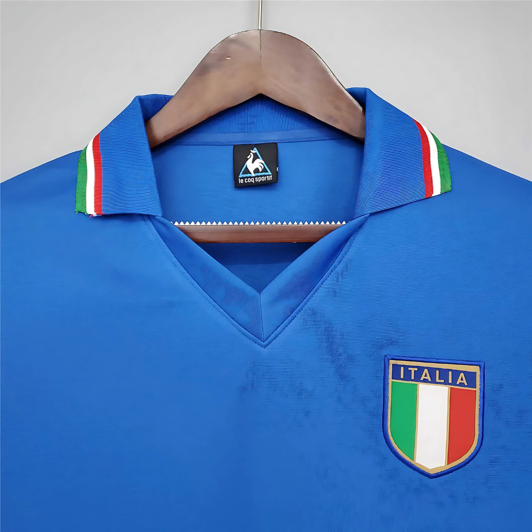 Camiseta Retro Italia 1982 Local