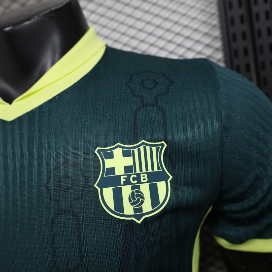 Camiseta FC Barcelona 25/26 Green Postal Edition
