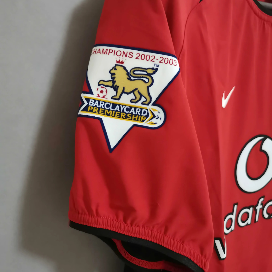 Camiseta Retro Manchester United 02/04 Local
