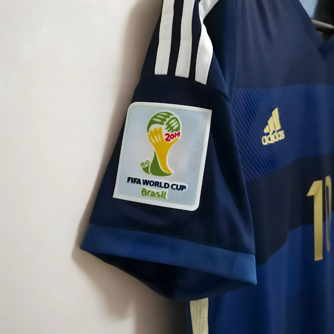 Camiseta Retro Argentina 2014 Visita
