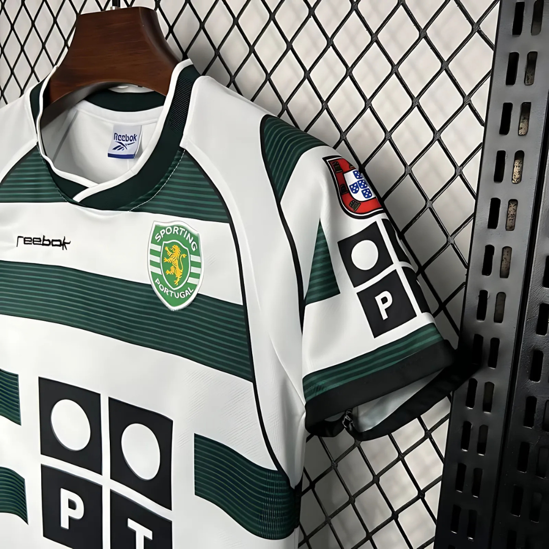 Kit Niños Retro Sporting CP 02/03 Local