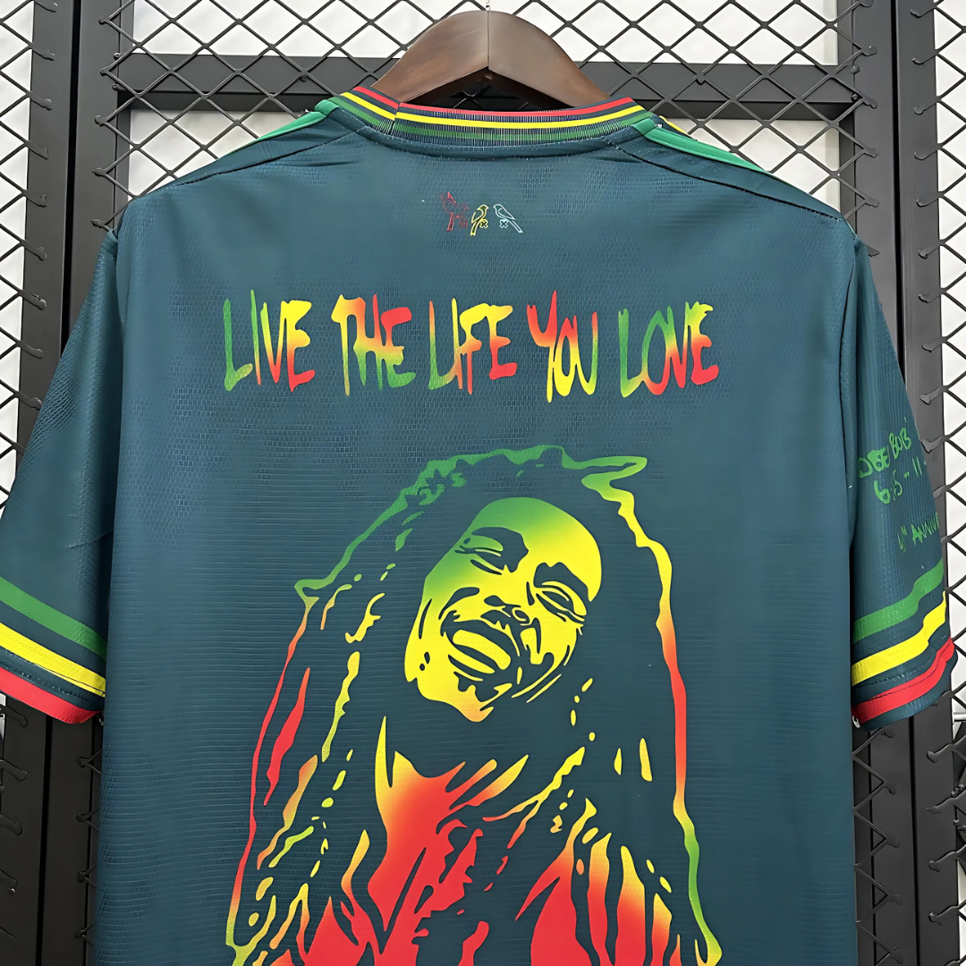 Camiseta Ajax 25/26 Edición Especial Bob Marley Verde