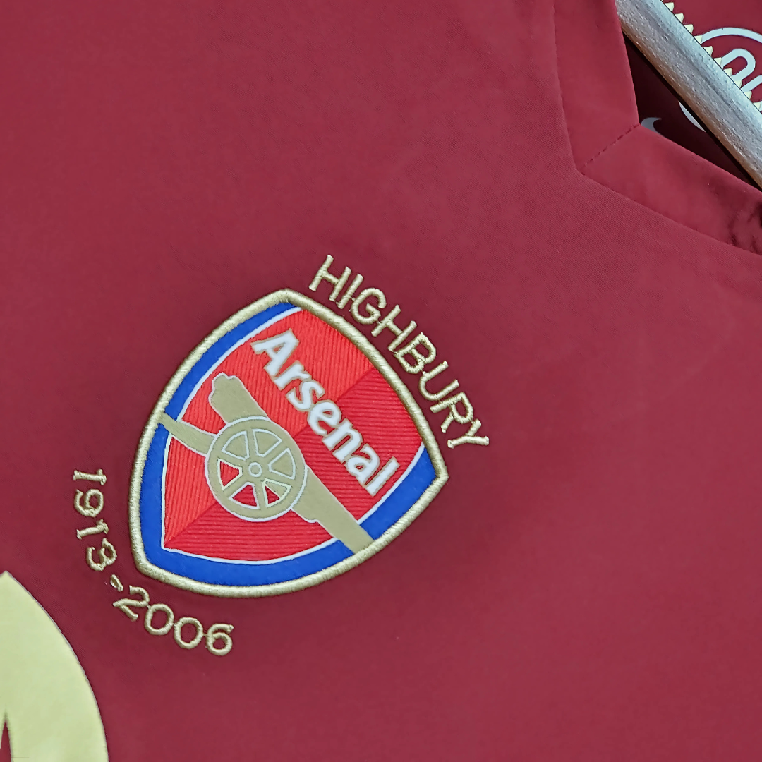 Camiseta Retro Arsenal 05/06 Local