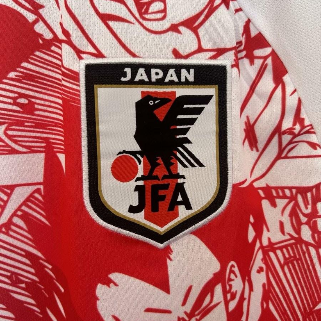 Camiseta Japón 2024 Dragon Ball Z Red Comic Edition