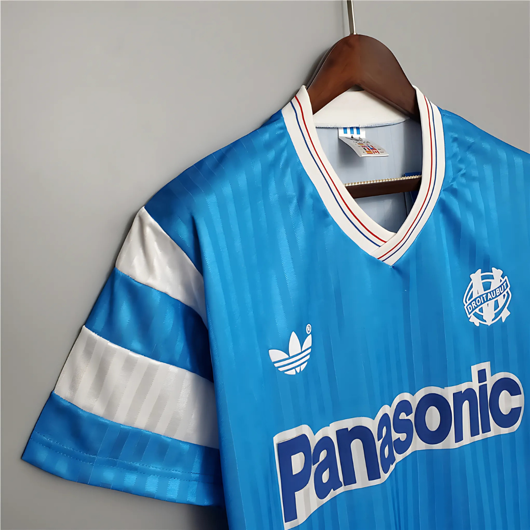 Camiseta Retro Olympique Marsella 90/91 Visita