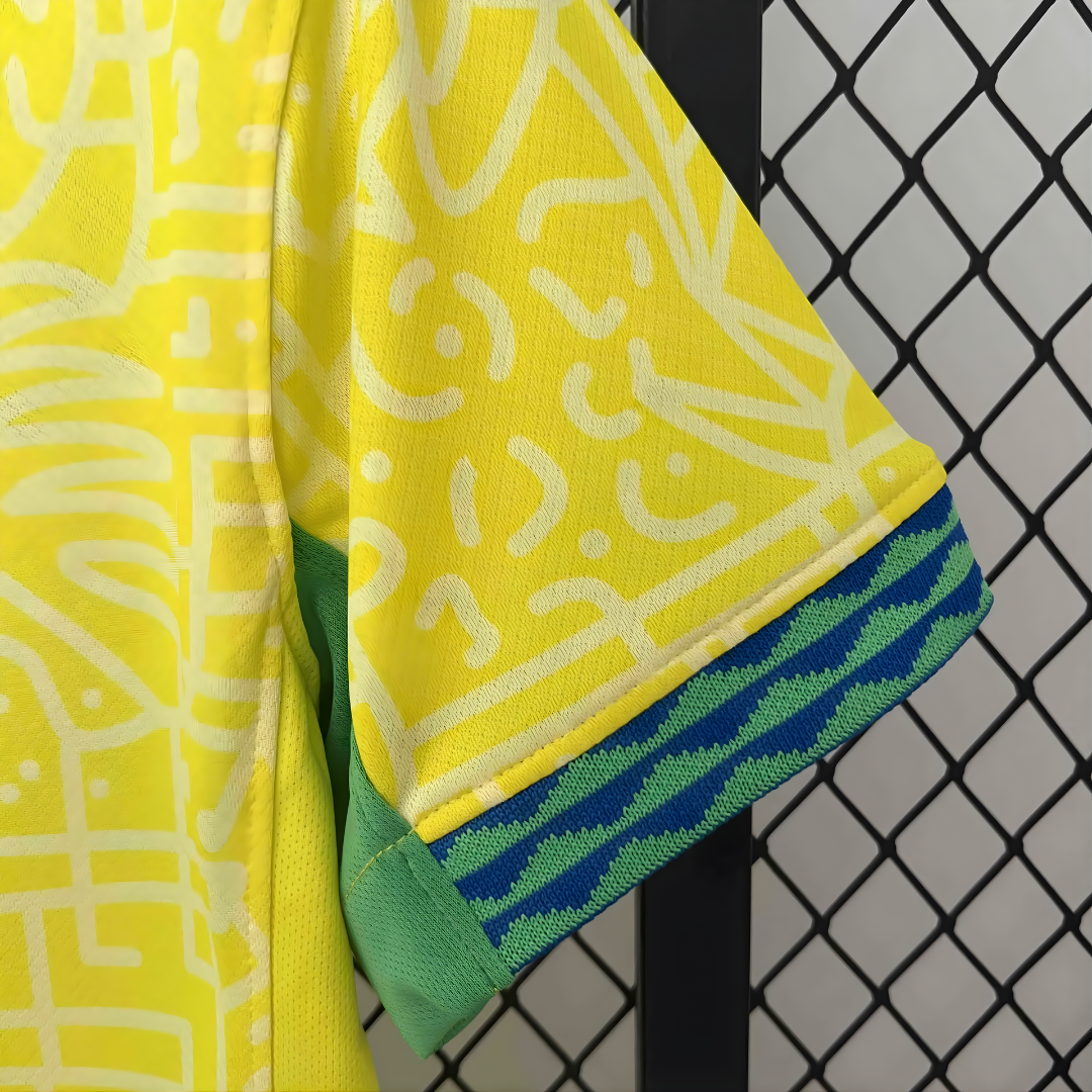 Camiseta Brasil 2025 Local Mujer