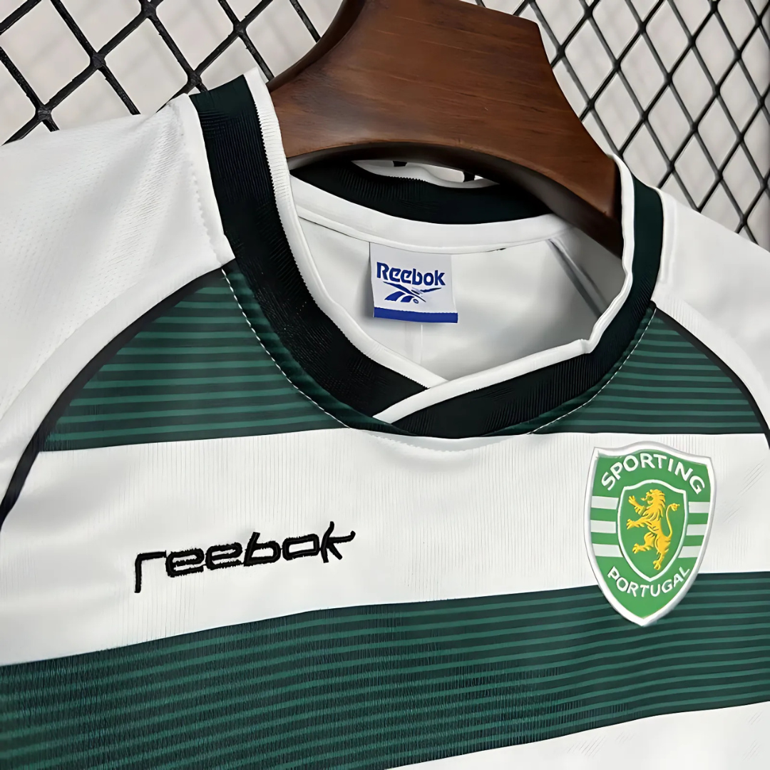 Kit Niños Retro Sporting CP 02/03 Local