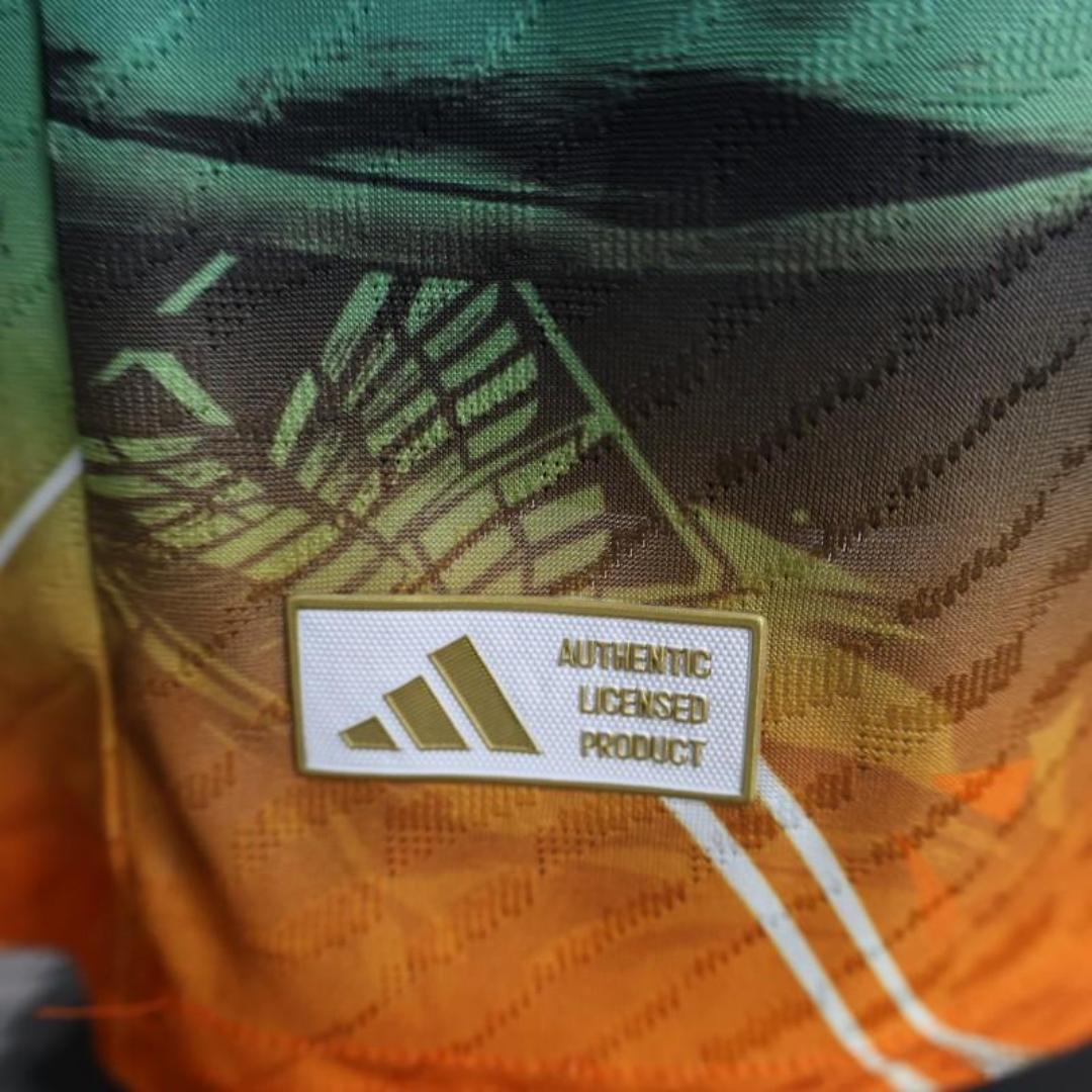 Camiseta Japón 2025 Aqua Green Warrior Edition