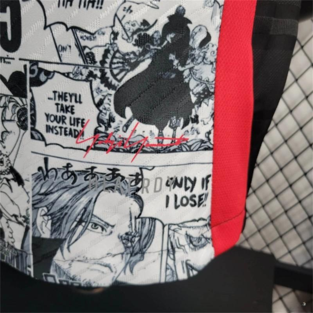 Camiseta Japón 2024 Y-3 & One Piece Comic Edition