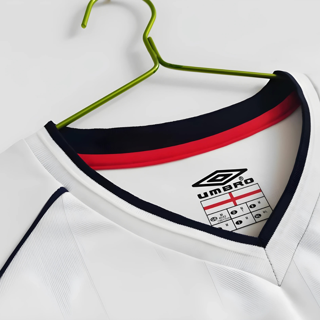 Camiseta Retro Inglaterra 2002 Local