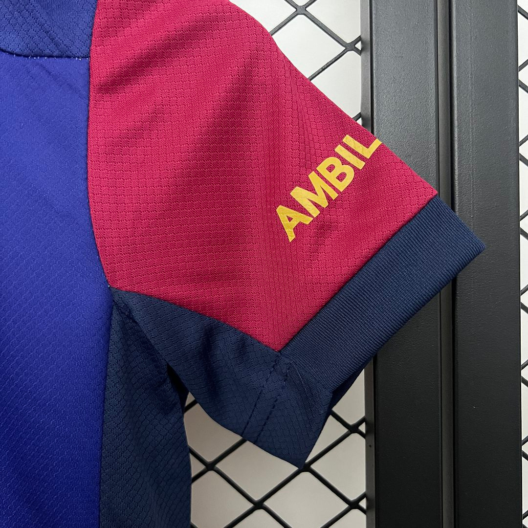 Kit Niños FC Barcelona 24/25 Local Travis Scott Edition