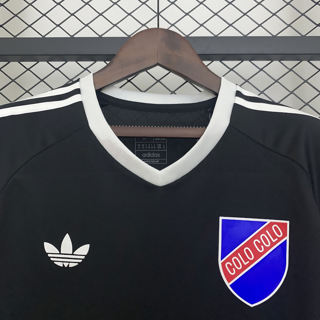 Camiseta Colo Colo 25/26 Edición Especial 100 Aniversario Negra