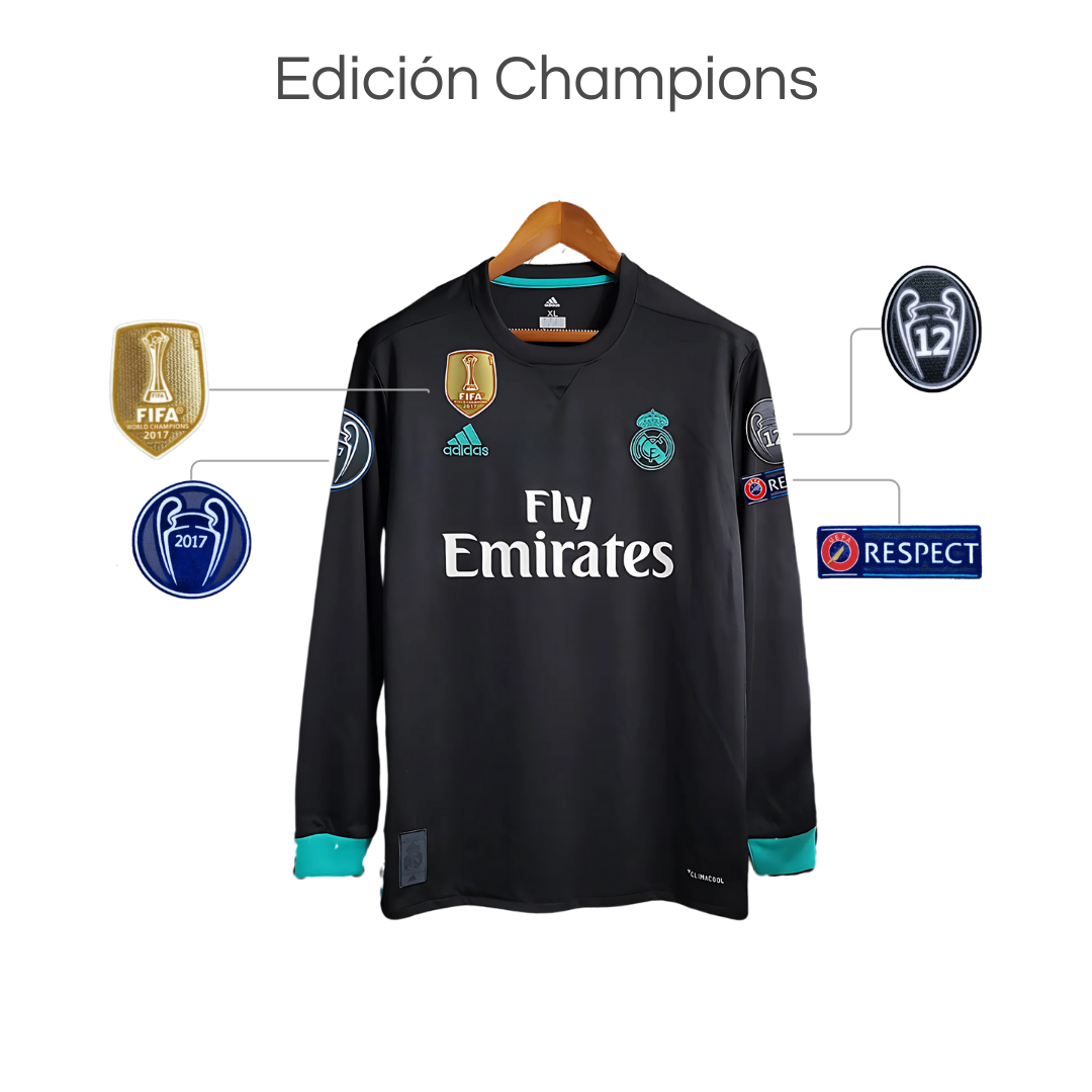 Camiseta Retro Real Madrid 17/18 Visitante