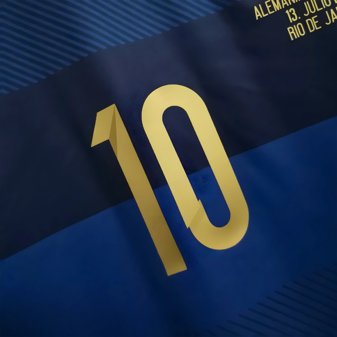 Camiseta Retro Argentina 2014 Visita