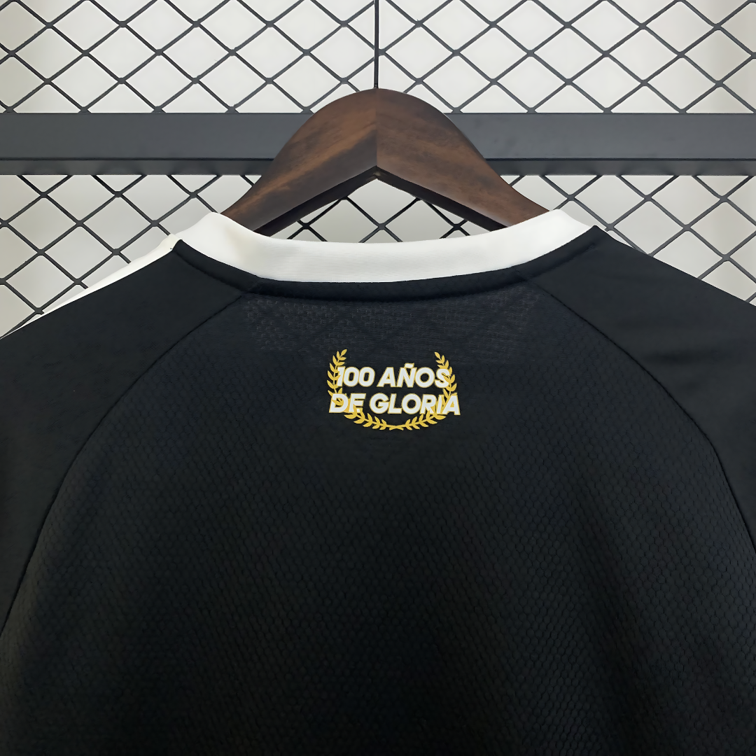 Camiseta Colo Colo 25/26 Edición Especial 100 Aniversario Negra