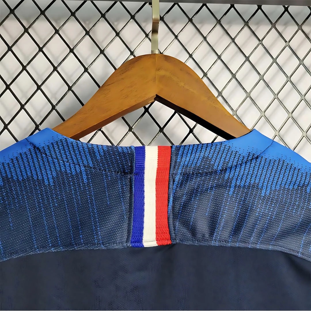 Camiseta Retro Francia 2018 Local