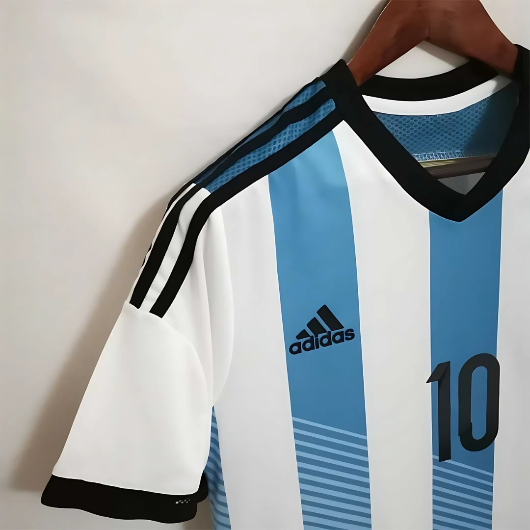 Camiseta Retro Argentina 2014 Local