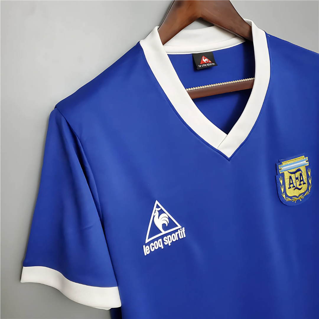 Camiseta Retro Argentina 1986 Visita
