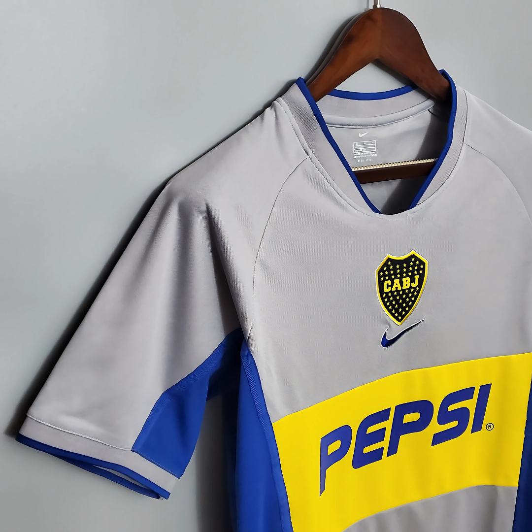 Camiseta Retro Boca Juniors 02/03 Tercera
