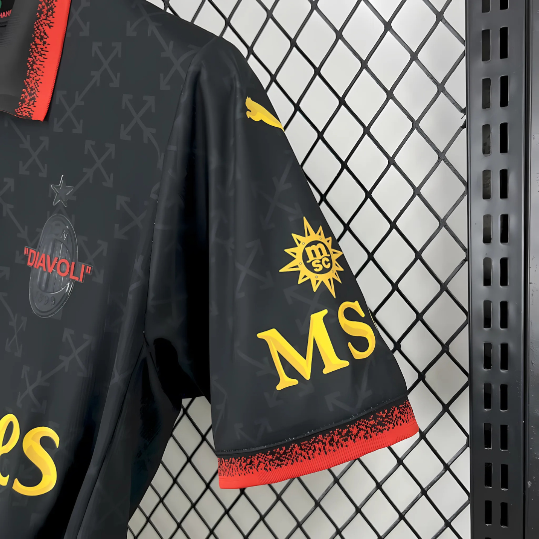 Camiseta AC Milán 24/25 Diavoli Dark Edition