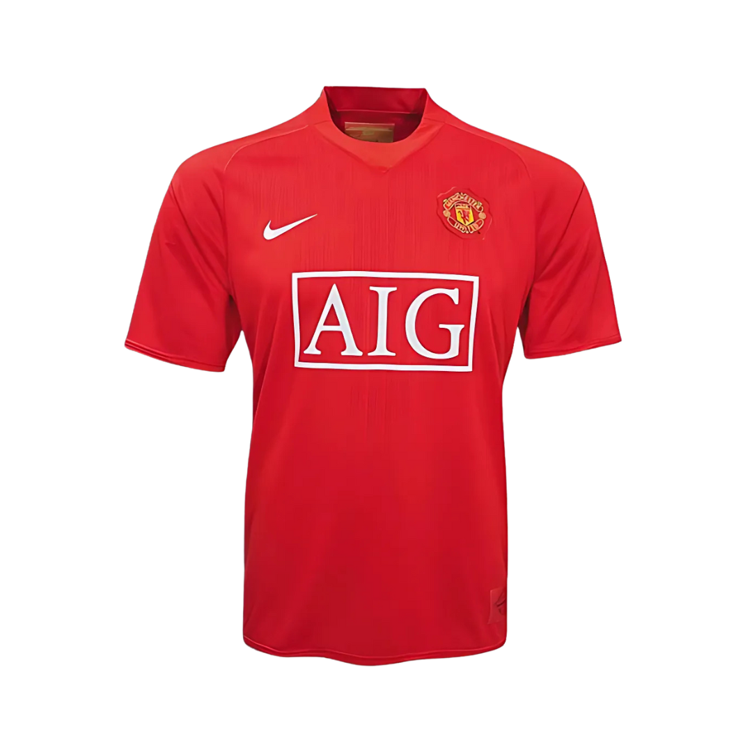 Camiseta Retro Manchester United 07/08 Local UEFA Champions League
