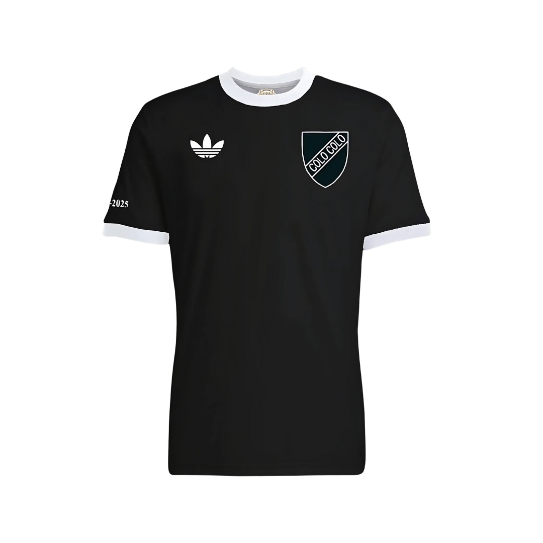 Camiseta Colo Colo 25/26 Edición Especial 100 Aniversario Monocromática