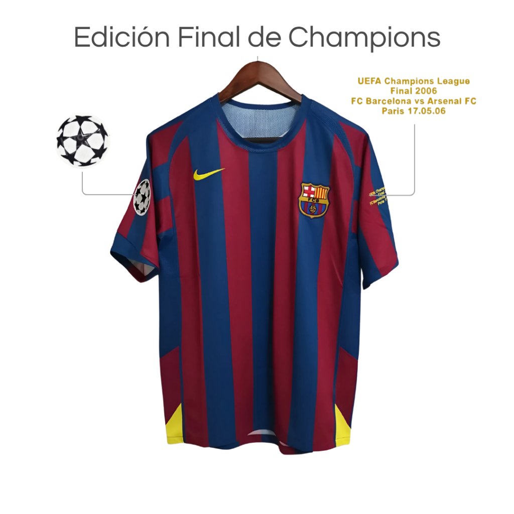 Camiseta Retro FC Barcelona 05/06 Local