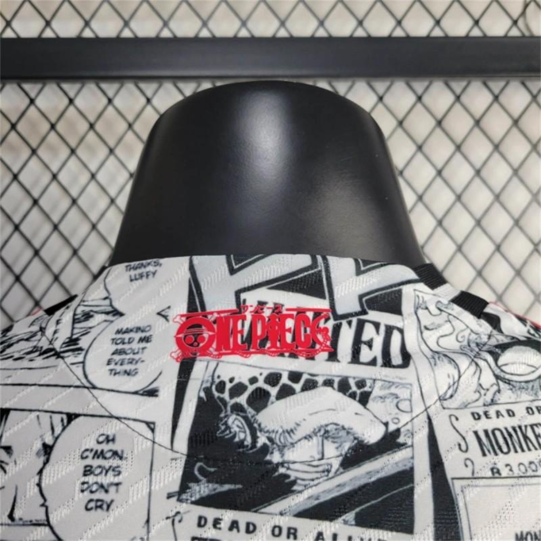 Camiseta Japón 2024 Y-3 & One Piece Comic Edition