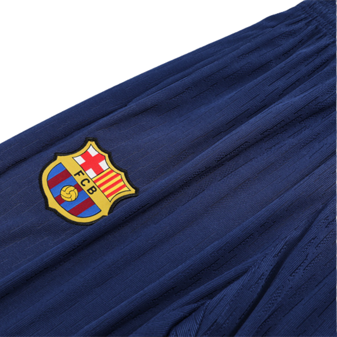 Kit Chaqueta Medio Zipper Purpura - FC Barcelona 25/26