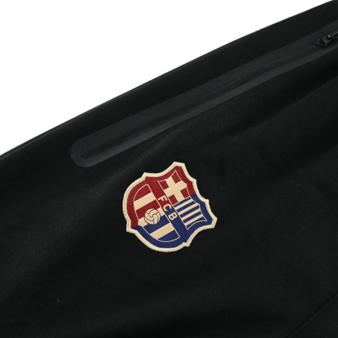 Kit de Sudadera Full Zipper Black FC Barcelona 24/25